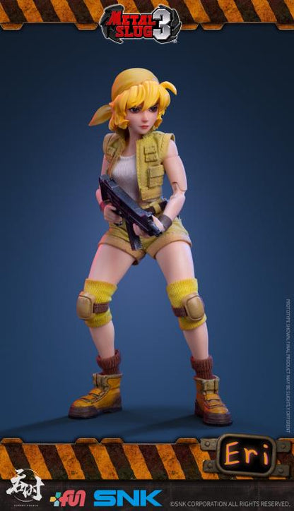 Pedido Figura Eri Kasamoto - SNK METAL SLUG III marca Tunshi Studio SNK TS-007 escala pequeña 1/12