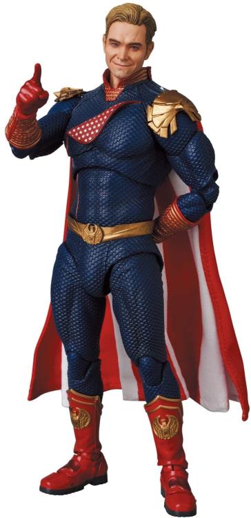 Pedido Figura Homelander - The Boys - MAFEX marca Medicom Toy No.151 escala pequeña 1/12