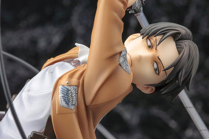 Preventa Estatua Levi (Renewal Package Ver.) - Attack on Titan - ArtFX J marca Kotobukiya escala 1/8