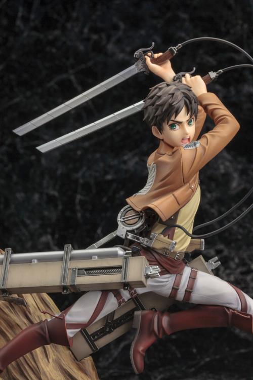 Preventa Estatua Eren Yeager (Renewal Package Ver.) - Attack on Titan - ArtFX J marca Kotobukiya escala 1/8