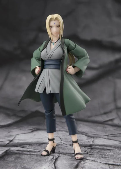 Preventa Figura Tsunade (The Legendary Medical Ninja) - Naruto: Shippuden - S.H.Figuarts marca Bandai Spirits escala pequeña 1/12