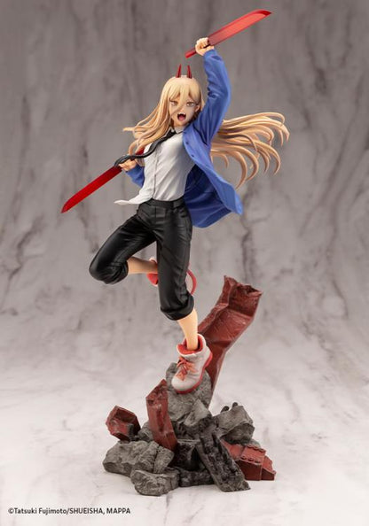 Preventa Estatua Power - Chainsaw Man - ArtFX J marca Kotobukiya escala 1/8