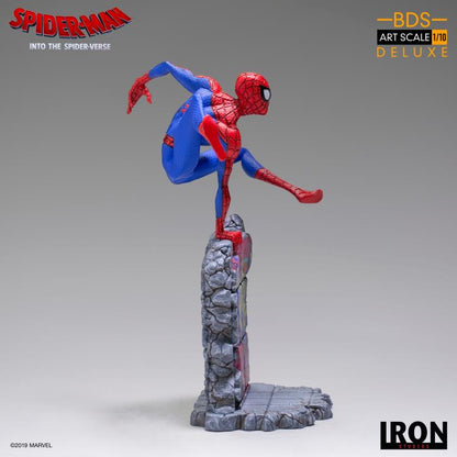 Pedido Estatua Peter B. Parker - Spider-Man: Into the Spider-Verse - Battle Diorama Series (BDS) marca Iron Studios escala de arte 1/10