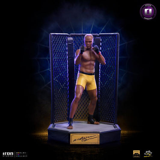 Preventa Estatua Anderson "Spider" Silva (Signed Ver.) DELUXE - Limited Edition marca Iron Studios escala de arte 1/10