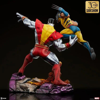 Preventa Estatua Marvel Colossus & Wolverine (Fastball Special) - Premium Format marca Sideshow Collectibles (61 cm)