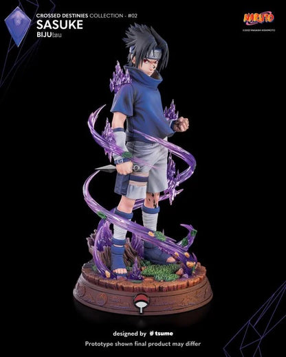 Preventa Estatua SASUKE (Limited Edition) - Naruto BIJUtsu Crossed Destinies Collection #2 marca TSUME a escala 1/4 (45 cm)