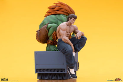 Preventa Set Estatuas Blanka & Fei Long - Street Jam - Street Fighter marca PCS Collectibles escala 1/10