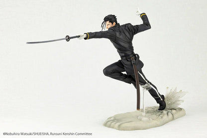 Preventa Estatua Hajime Saito - Rurouni Kenshin: Meiji Swordsman Romantic Story - ArtFX J marca Kotobukiya escala 1/8