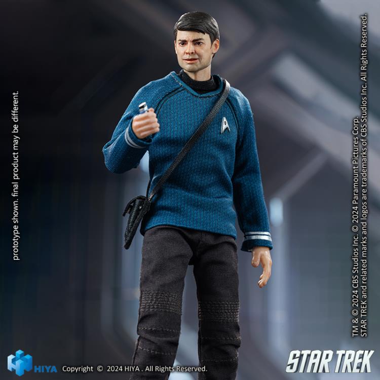 Preventa Figura Dr. Leonard "Bones" McCoy (Exclusiva PX Previews) - Star Trek (2009) - Exquisite Super Series marca HIYA ESS026 escala pequeña 1/12