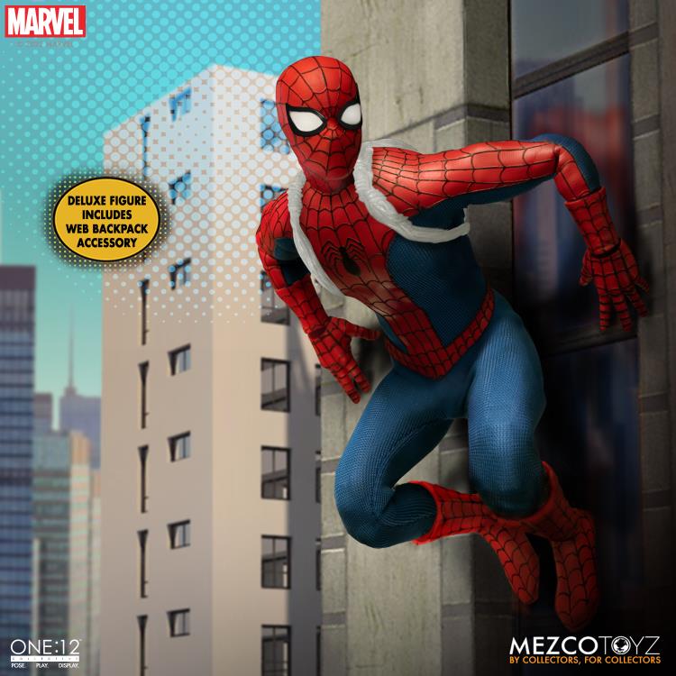 Pedido Figura Amazing Spider-Man Deluxe Edition - One:12 Collective marca Mezco Toyz 76295 escala pequeña 1/12