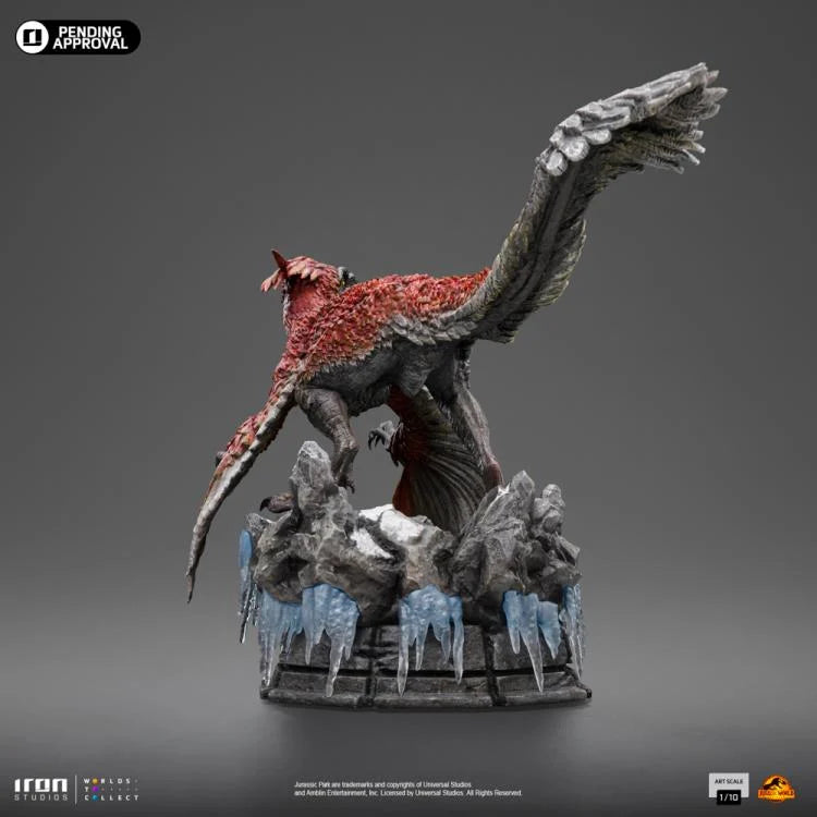 Preventa Estatua Pyroraptor - Jurassic World: Dominion - Limited Edition marca Iron Studios escala de arte 1/10