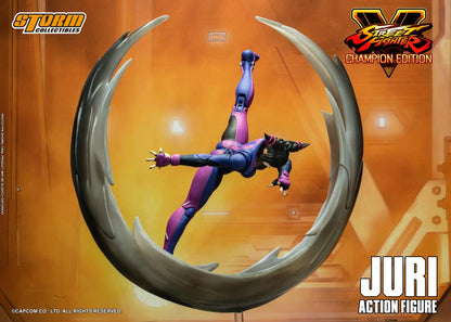 Pedido Figura Juri Han - Street Fighter V: Champion Edition marca Storm Collectibles escala pequeña 1/12