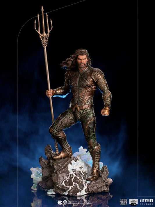 Pedido Estatua Aquaman - Zack Snyder's Justice League - Battle Diorama Series (BDS) - marca Iron Studios escala de arte 1/10