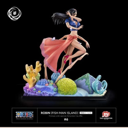 Preventa Estatua NICO ROBIN (Fish-Man Island) (Limited Edition) - One Piece Ikigai marca TSUME a escala 1/6 (35 cm)