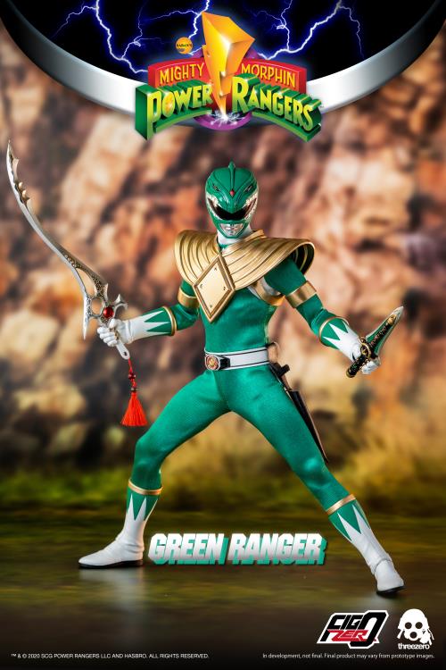 Pedido Figura Green Ranger - Mighty Morphin Power Rangers - FigZero marca Threezero 3Z0200 escala 1/6