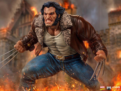 Pedido Estatua Logan - X-Men - Battle Diorama Series - marca Iron Studios escala de arte 1/10