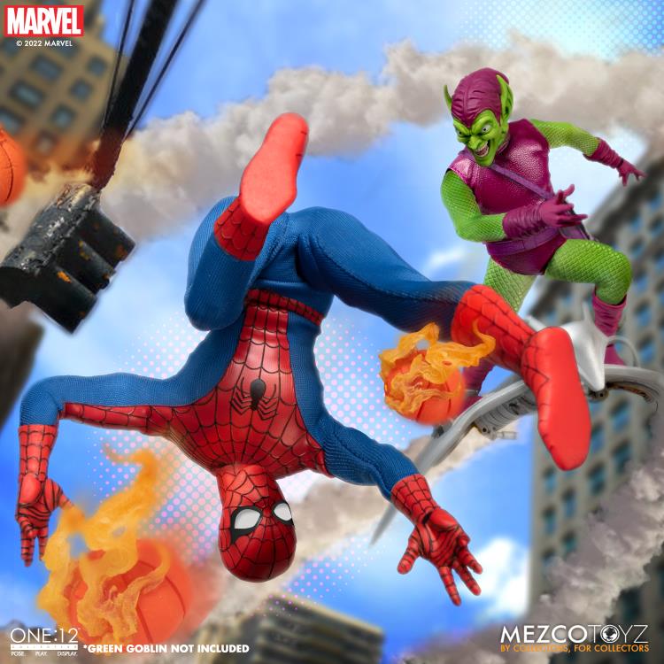 Pedido Figura Amazing Spider-Man Deluxe Edition - One:12 Collective marca Mezco Toyz 76295 escala pequeña 1/12