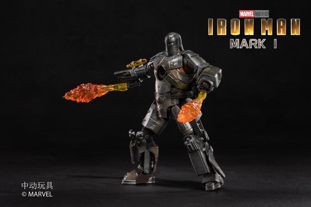 [EN STOCK] Figura Iron Man Mark I marca ZD Toys escala 1/10 (18 cm)