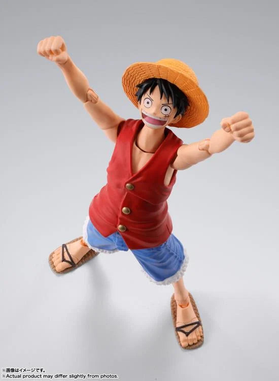 Preventa Figura Monkey D. Luffy (Romance Dawn) - One Piece - S.H.Figuarts marca Bandai Spirits escala pequeña 1/12