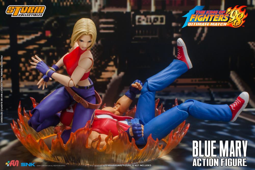 Pedido Figura Blue Mary - The King of Fighters '98 marca Storm Collectibles escala pequeña 1/12