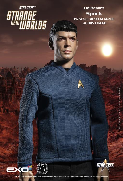 Preventa Figura Lieutenant Spock - Star Trek: Strange New Worlds marca EXO-6 EXO-01-061 escala 1/6