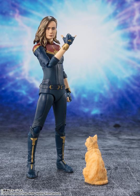 Preventa Figura Captain Marvel - The Marvels - S.H.Figuarts marca Bandai Spirits escala pequeña 1/12