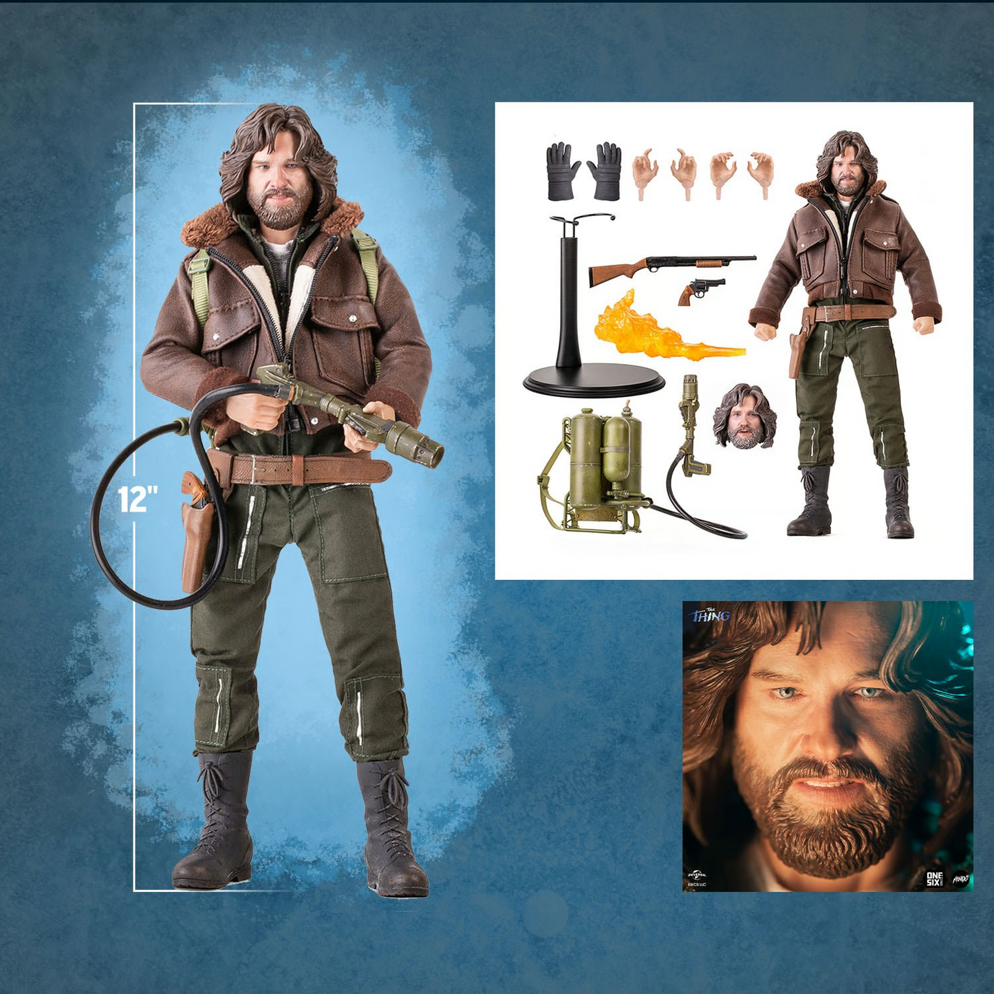 Preventa Figura MacReady - The Thing (1982) marca Mondo escala 1/6