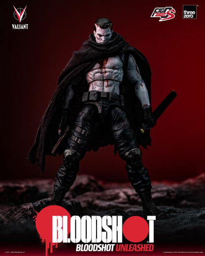 Pedido Figura Bloodshot Unleashed - Valiant Comics - FigZero S marca Threezero 3Z0422 escala pequeña 1/12