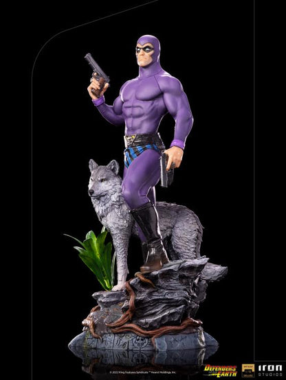 Pedido Estatua The Phantom DELUXE - Defenders of the Earth - Limited Edition marca Iron Studios escala de arte 1/10