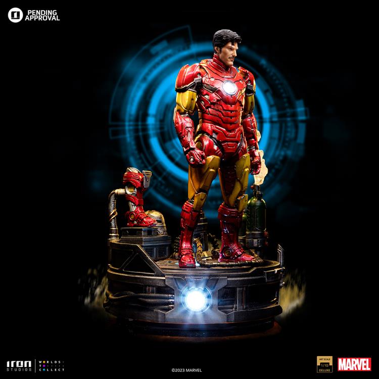 Preventa Estatua Iron Man (Deluxe) - Iron Man Unleashed - Limited Edition marca Iron Studios escala de arte 1/10