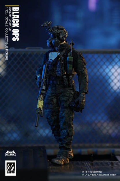 Pedido Figura Unknown Operator - Black Ops Salvo Series marca HASUKI SA01 escala 1/12