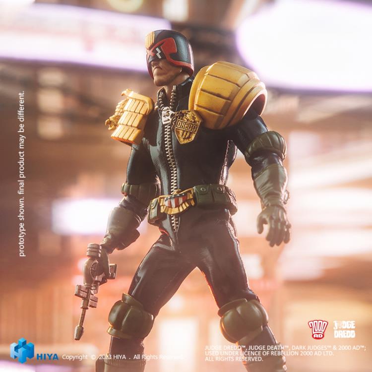 Pedido Figura Judge Dredd (PX Previews Exclusive) - 2000 AD - Exquisite Super Series marca HIYA ESJ0053 escala pequeña 1/12