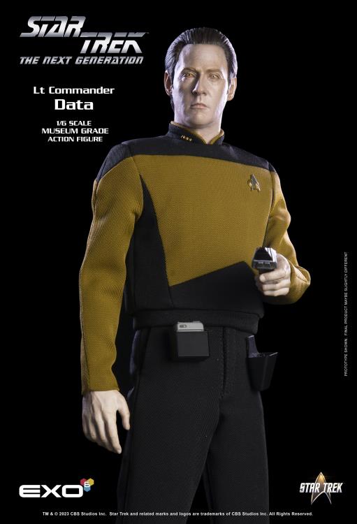 Pedido Figura Lt. Commander Data (Essentials version) - Star Trek: The Next Generation marca EXO-6 EXO-01-073 escala 1/6