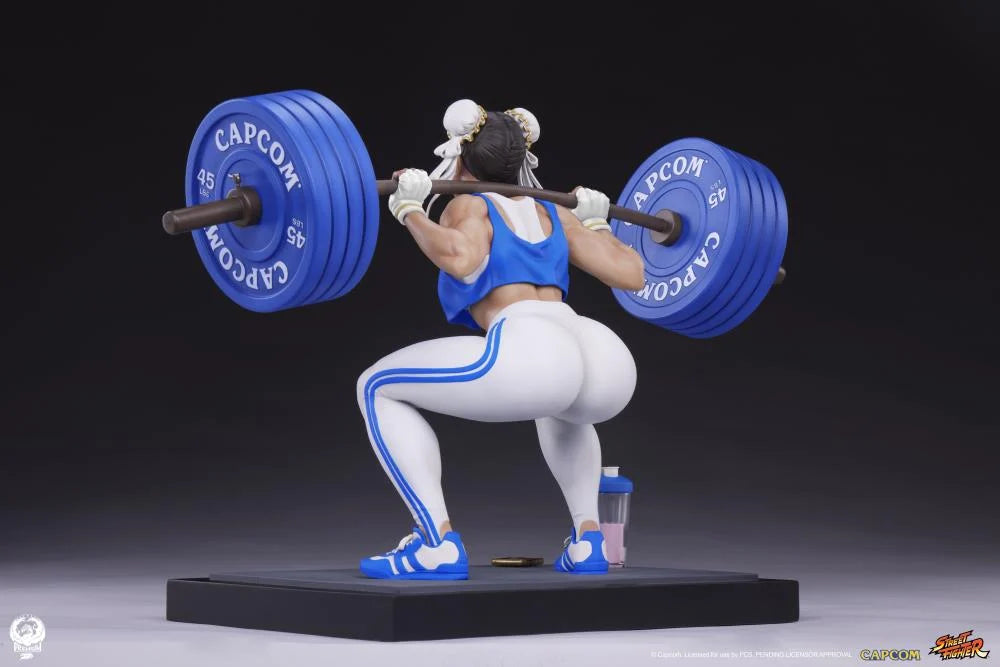 Preventa Estatua Chun-Li (Powerlifting Classic Version) - Street Fighter Premier Series marca PCS Collectibles escala 1/4