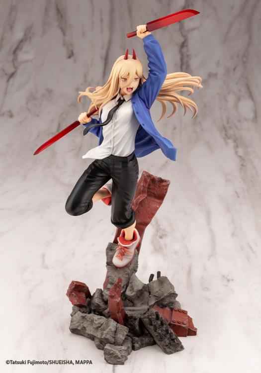 Preventa Estatua Power - Chainsaw Man - ArtFX J marca Kotobukiya escala 1/8