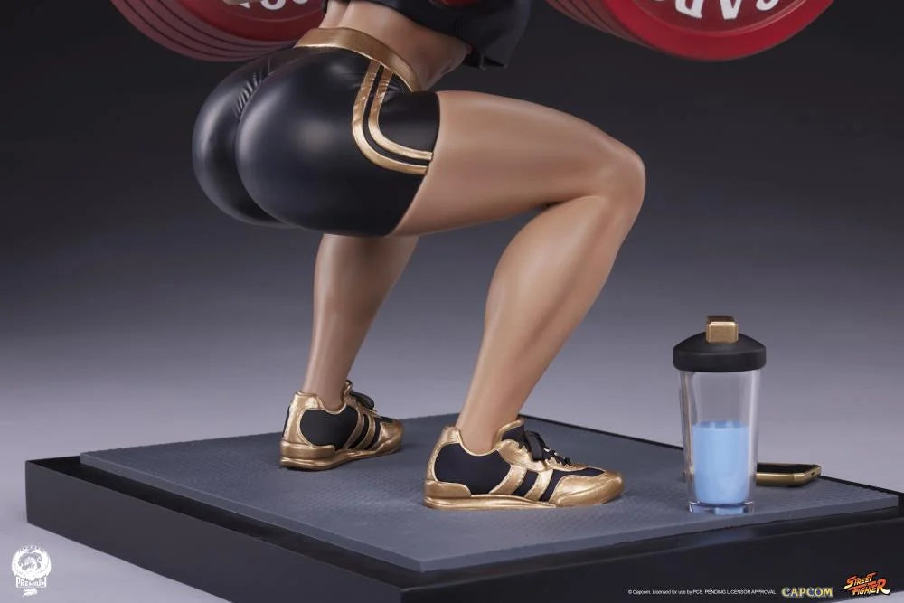 Preventa Estatua Chun-Li (Powerlifting Battle Version) - Street Fighter Premier Series marca PCS Collectibles escala 1/4