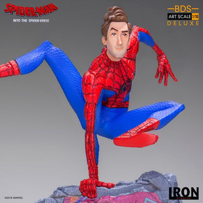 Pedido Estatua Peter B. Parker - Spider-Man: Into the Spider-Verse - Battle Diorama Series (BDS) marca Iron Studios escala de arte 1/10