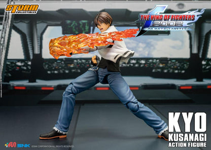 Pedido Figura Kyo Kusanagi - The King of Fighters 2002 Unlimited Match marca Storm Collectibles SKKF08 escala pequeña 1/12