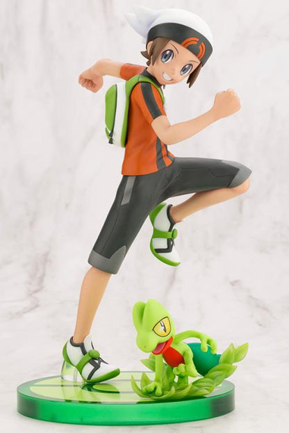 Pedido Estatua Brendan con Treecko - Pokemon - ArtFX J marca Kotobukiya escala 1/8