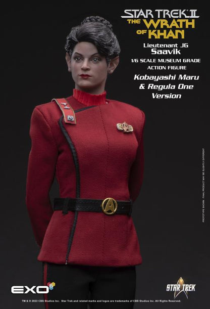 Preventa Figura Lieutenant Saavik (Kobayashi Maru version) - Star Trek: The Wrath of Khan marca EXO-6 EXO-01-047 escala 1/6