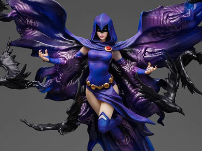 Preventa Estatua Raven - Titans DC Comics marca Iron Studios escala de arte 1/10