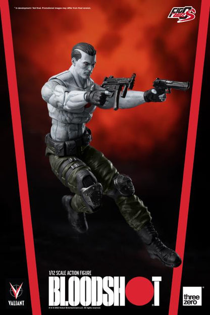 Pedido Figura Bloodshot - Valiant Comics - FigZero S marca Threezero 3Z0181 escala pequeña 1/12