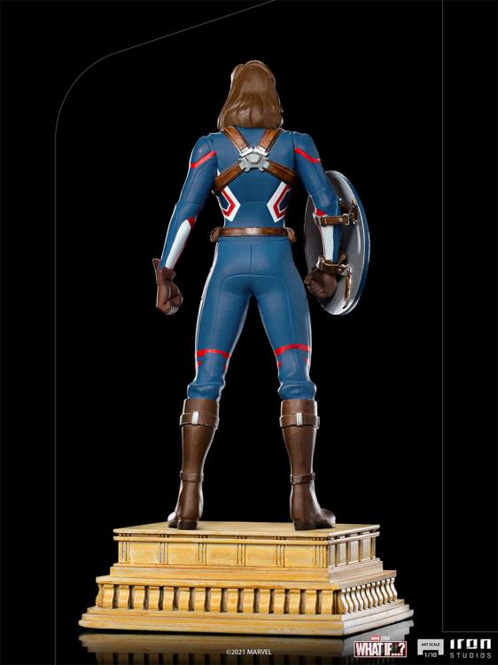 Pedido Estatua Captain Carter - Marvel What If...? - marca Iron Studios escala de arte 1/10