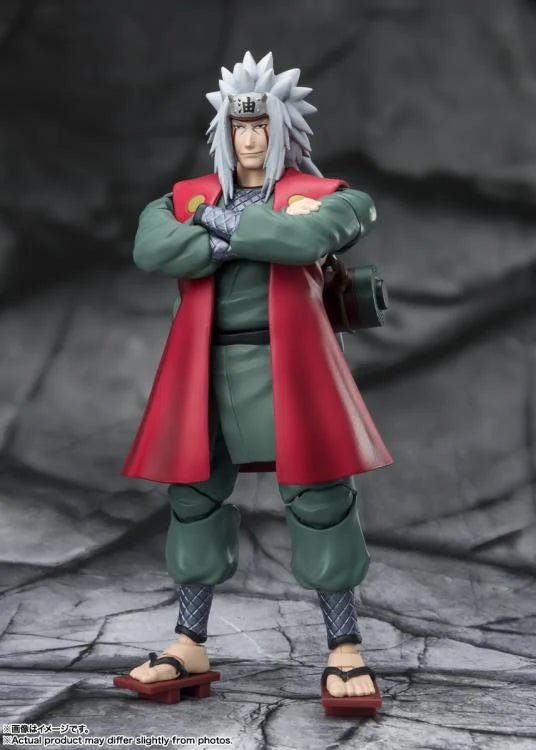 Preventa Figura Jiraiya (Exclusive SDCC 2023 Event) - Naruto: Shippuden - S.H.Figuarts marca Bandai Spirits escala pequeña 1/12