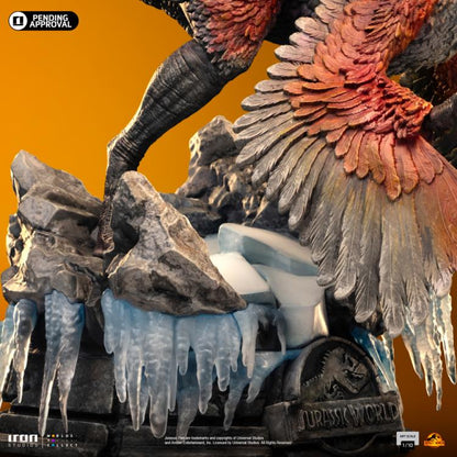 Preventa Estatua Pyroraptor - Jurassic World: Dominion - Limited Edition marca Iron Studios escala de arte 1/10