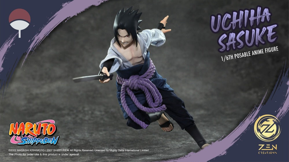 Pedido Figura Sasuke Uchiha - Naruto Shippuden marca Zen Creations PAF003 escala 1/6