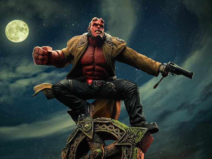 Preventa Estatua Hellboy - Hellboy II: The Golden Army - BDS marca Iron Studios escala de arte 1/10