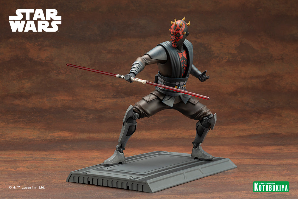 Preventa Estatua Darth Maul - Star Wars: The Clone Wars - ArtFX marca Kotobukiya escala 1/7