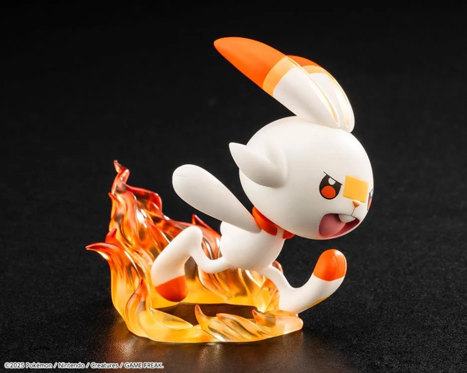 Preventa Estatua Victor con Scorbunny - Pokemon - ArtFX J marca Kotobukiya escala 1/8