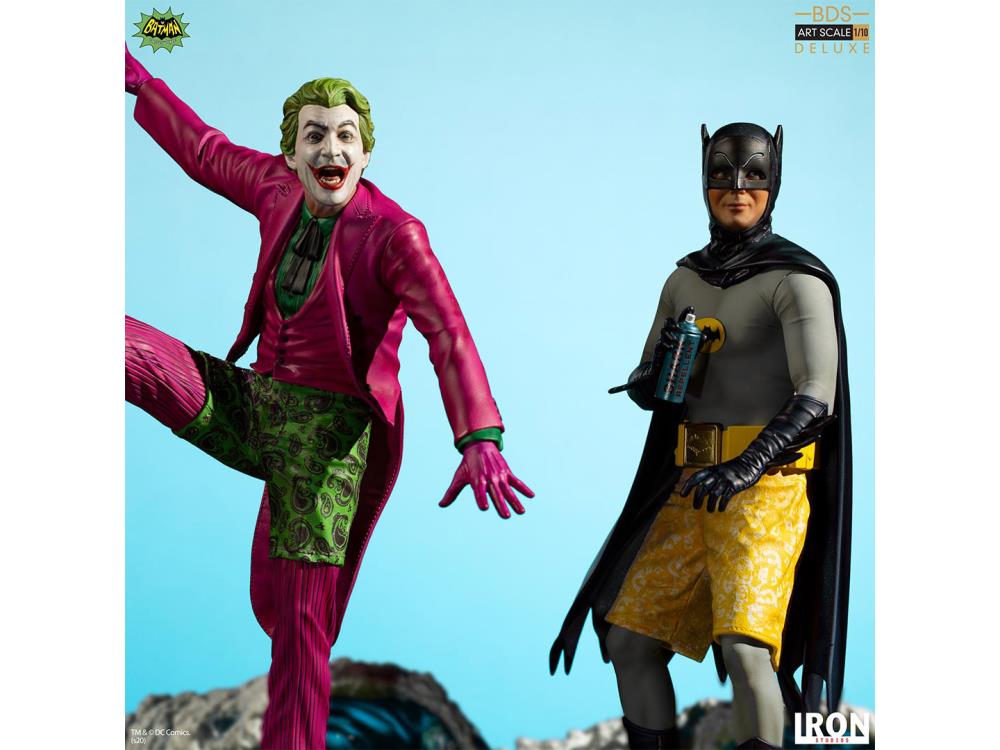 Pedido Estatua The Joker - Batman Classic TV Series - (BDS) Battle Diorama Series marca Iron Studios escala de arte 1/10